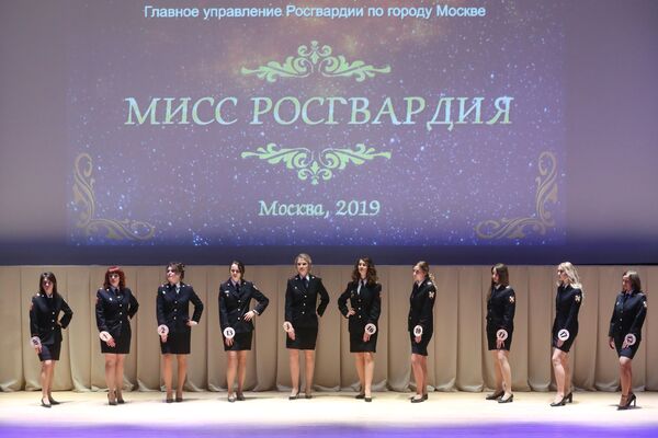شرکت کنندگان کنکور زیباروی سرویس فدرال گارد ملی روسیه - اسپوتنیک ایران  