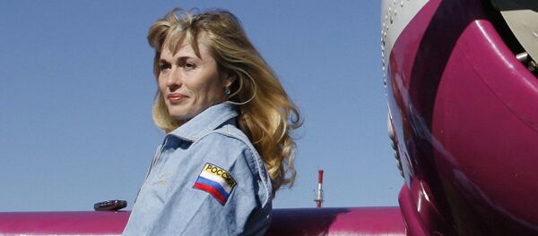 خلبان روسی سوتلانا کاپانینا خلبان روسی سوتلانا کاپانینا - اسپوتنیک ایران