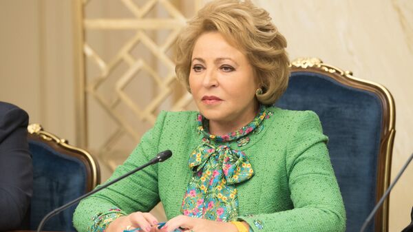 والنتینا ماتوینکو، رئیس شورای فدراسیون، مجلس سنای پارلمان روسیه - اسپوتنیک ایران  