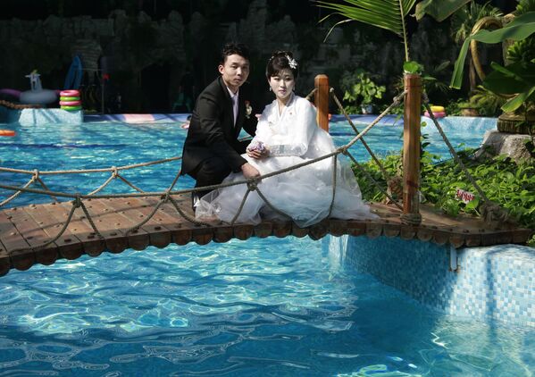 عروسی مردم کره شمالی - اسپوتنیک ایران  