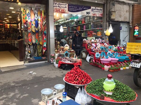 خیابان تجریش تهران در آستانه نوروز - اسپوتنیک ایران  