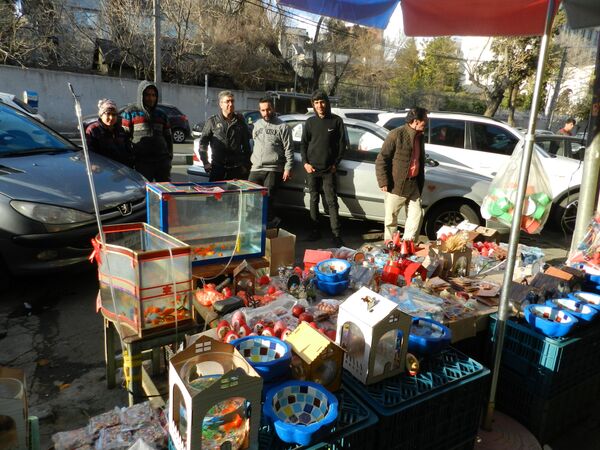 بازار عید نوروز در خیابان های تهران - اسپوتنیک ایران  