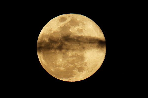 قرص ماه کامل در کالیفورنیا - اسپوتنیک ایران  
