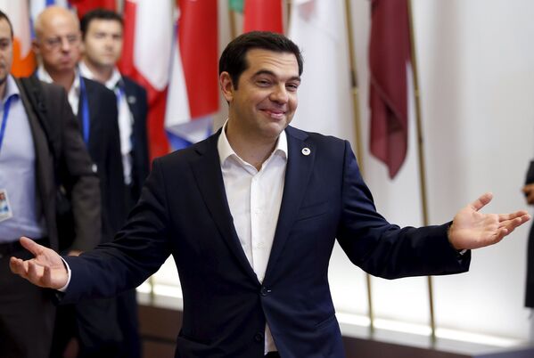 آلکسیس سیپراس، نخست وزیر یونان پس از نشست  بلژیک - اسپوتنیک ایران  