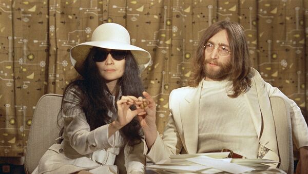 جان لنون و همسرش یوکو - اسپوتنیک ایران  