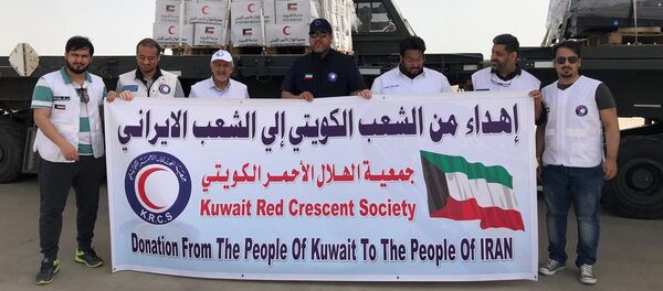 کمک رسانی به مردم سیل زده ایران - اسپوتنیک ایران  