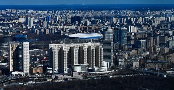 میدان پاناروما360 واقع در برج مسکو سیتی در قلب مسکو - اسپوتنیک ایران  