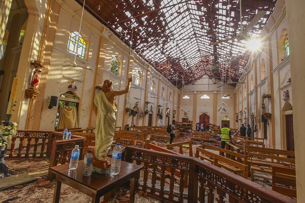 حادثه تروریستی سریلانکا در کلیساها و هتل های این کشور بیش از 185 کشته بر جای گذاشت - اسپوتنیک ایران  