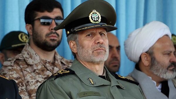 امیر سرتیپ «امیر حاتمی» وزیر دفاع ایران - اسپوتنیک ایران  