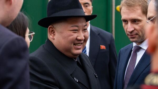 کیم جونگ اون، رهبر کره شمالی وارد روسیه شد - اسپوتنیک ایران  