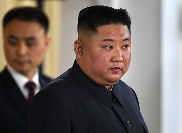 کیم جونگ اون، رهبر کره شمالی در جزیره روسکی - اسپوتنیک ایران  