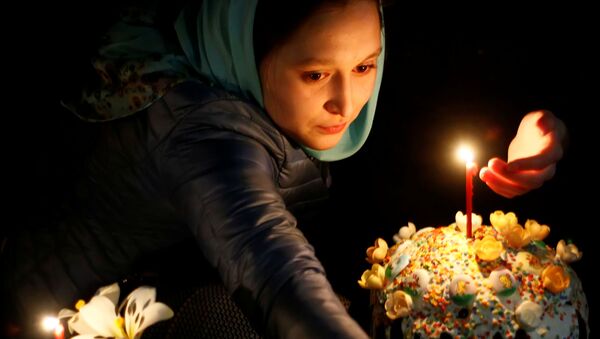 جشن عید پاک در شهر بیشکک قرقیزستان - اسپوتنیک ایران  