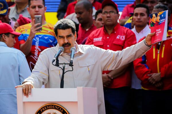 نیکولاس مادورو رئیس جمهور ونزوئلا - اسپوتنیک ایران  
