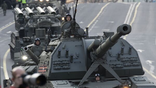 تجهیزات نظامی روسیه برای برگزاری جشن روز پیروزی در جنگ جهانی دوم - اسپوتنیک ایران  