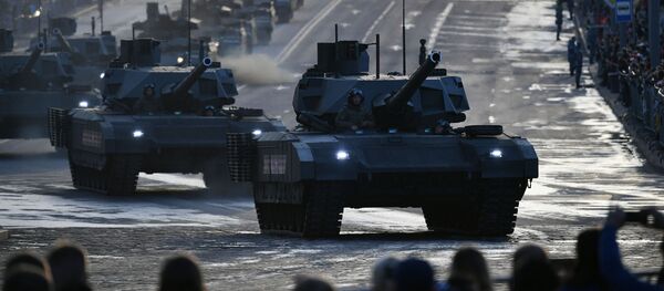 آرماتا، نخستین تانک مجهز به سرویس بهداشتی در جهان - اسپوتنیک ایران  