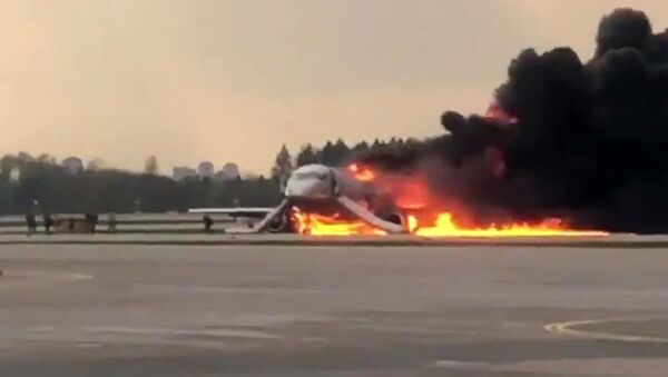 جزئیات آتش سوزی هواپیمای ایرفلوت در فرودگاه مسکو - اسپوتنیک ایران  