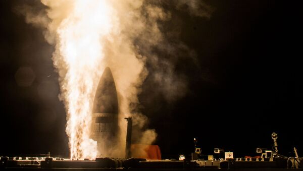 پرتاب موشک ضد موشکی «اس ام-3» آمریکا - اسپوتنیک ایران  