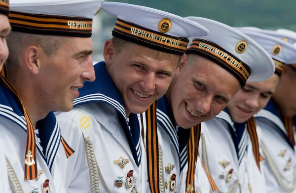 ملوانان کشتی جنگی « مسکوا» روسیه - اسپوتنیک ایران  