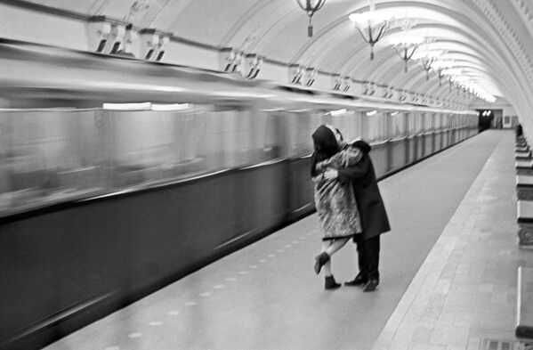 آخرین قطار متروی مسکو سال1965 - اسپوتنیک ایران  
