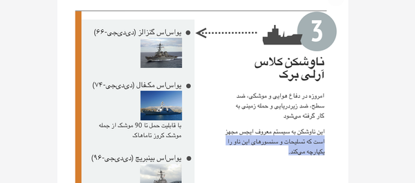 ناوها و کشتی‌های آمریکایی حاضر در خلیج فارس - اسپوتنیک ایران  