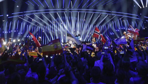 پرچم فلسطین در مسابقه موسیقی «یوروویژن» در اسرائیل به نمایش درآمد - اسپوتنیک ایران  