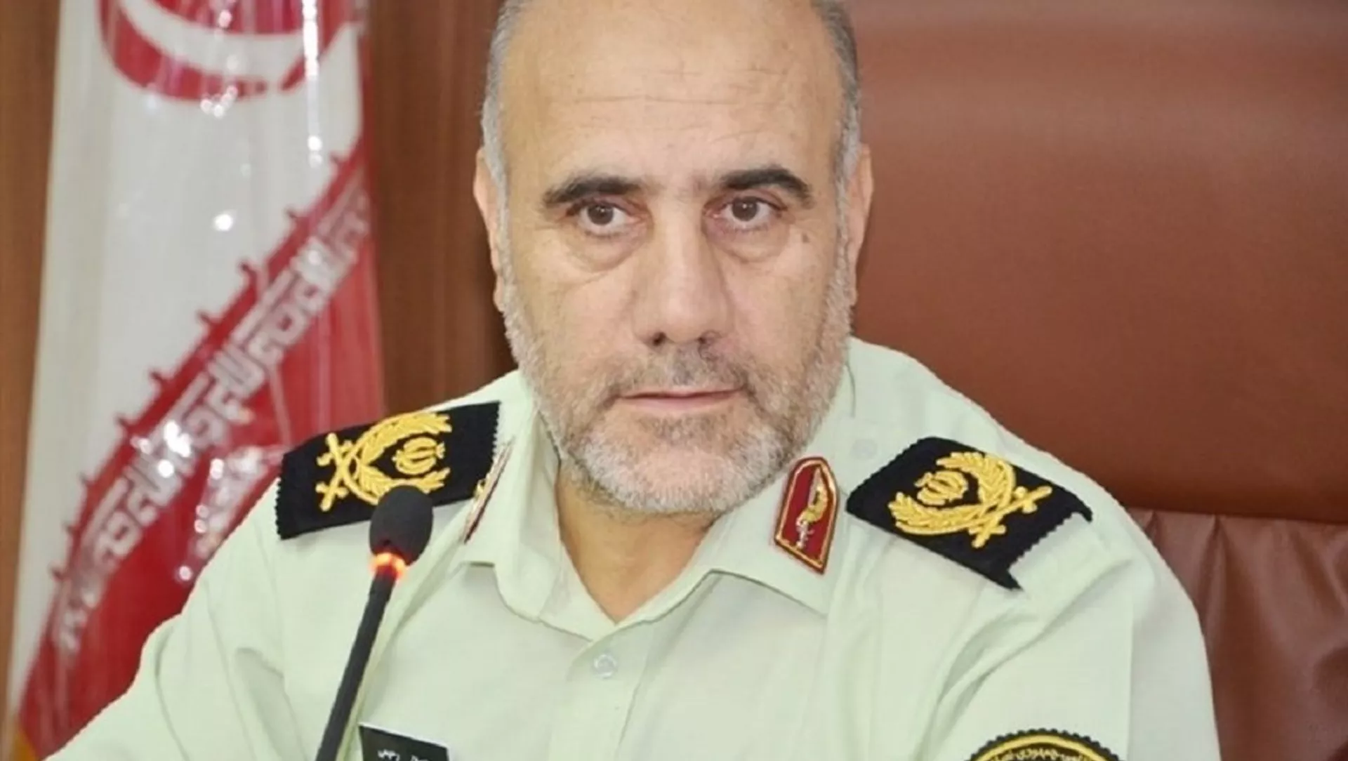 سردار حسین رحیمی، رئیس پلیس تهران