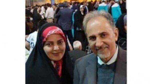 محمدعلی نجفی، شهردار سابق تهران و همسرش - اسپوتنیک ایران  