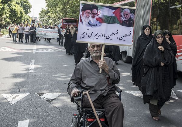 تظاهرات در حمایت از روز قدس در تهران - اسپوتنیک ایران  