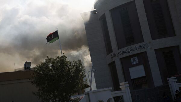 انفجار در ستاد ارتش حفتر در لیبی - اسپوتنیک ایران  