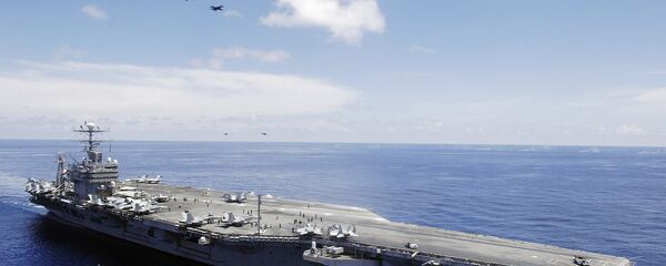 ناو هواپیمابر آبراهام لینکلن راهی خلیج فارس شد - اسپوتنیک ایران  