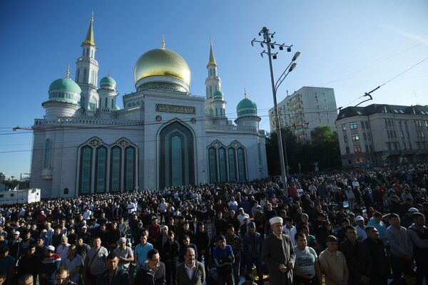 مراسم عید فطر-در مسکو - اسپوتنیک ایران  