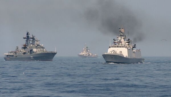 رزمایش مشترک روسیه و هند در خلیج بنگال - اسپوتنیک ایران  