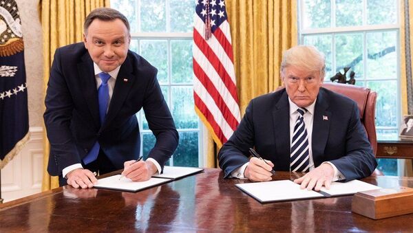 ترامپ جزئیات اعزام ارتش آمریكا به لهستان را فاش كرد - اسپوتنیک ایران  