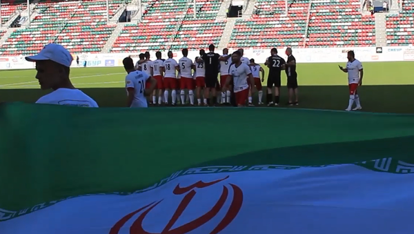 پیروزی پرگل تیم فوتبال ایران بر کامبوج  - اسپوتنیک ایران  