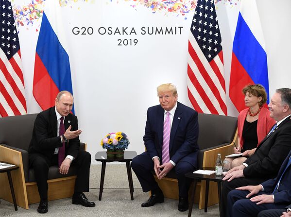 ترامپ و پوتین در نشست گروه جی20 یکدیگر را ملاقات کردند - اسپوتنیک ایران  