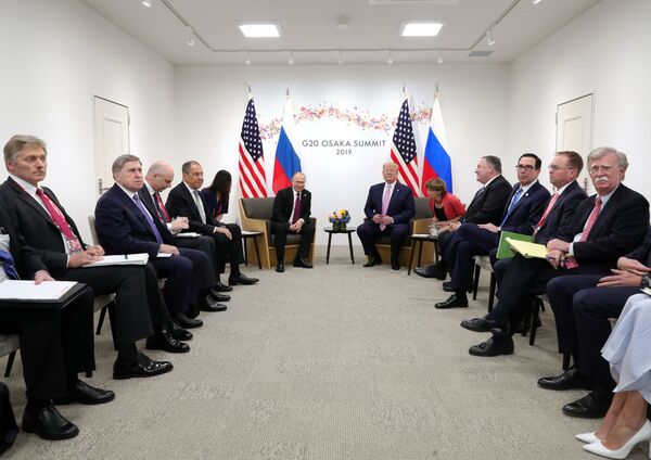 ملاقات رئیس جمهور روسیه و آمریکا  در ژاپن - اسپوتنیک ایران  