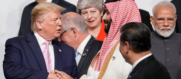 دیدار ترامپ و ولیعهد عربستان دیدار ترامپ و ولیعهد عربستان - اسپوتنیک ایران
