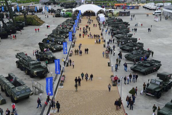 نمایشگاه بین‌المللی تجهیزات نظامی-فنی «آرمیا2019» مسکو -پاتریوت روسیه - اسپوتنیک ایران  