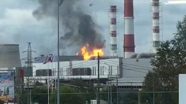 یک کشته و 13 مصدوم در پی آتش سوزی نیروگاه در مسکو - اسپوتنیک ایران  