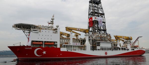 کشتی حفاری ترکیه «یاووز» ترکیه - اسپوتنیک ایران  