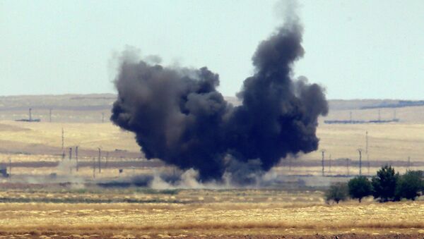 تانک های تریکه روستای کرد نشین در شمال سوریه را محاصره کردند - اسپوتنیک ایران  