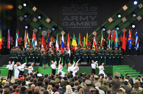  مراسم افتتاحیه بازی های بین المللی ارتش های « آرمیا ۲۰۱۹» در پارک نظامی پاتریوت  - اسپوتنیک ایران  
