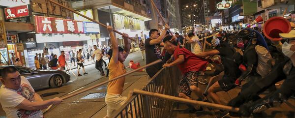 ردپای آمریکا در تظاهرات میلیونی هنگ کنگ ردپای آمریکا در تظاهرات میلیونی هنگ کنگ - اسپوتنیک ایران