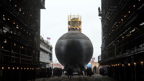 آزمایش جدیدترین زیردریایی روسیه - اسپوتنیک ایران  