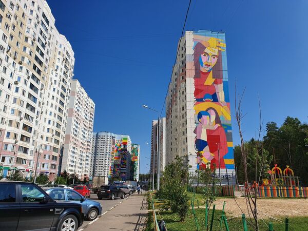  گرافیتی در قالب فستیوال نقاشی خیابانی - اسپوتنیک ایران  
