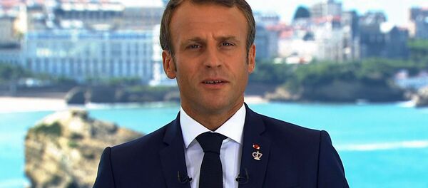  مكرون: آمریكا  با خروج از برجام، نمی تواند سازوكار تحریم های سازمان ملل علیه ایران را فعال كند - اسپوتنیک ایران  