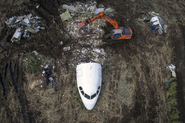 دمونتاژ هواپیما در مزرعه ذرت در حومه مسکو - اسپوتنیک ایران  