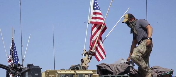 حمله شبه نظامیان طرفدار ترکیه به ارتش آمریکا حمله شبه نظامیان طرفدار ترکیه به ارتش آمریکا - اسپوتنیک ایران