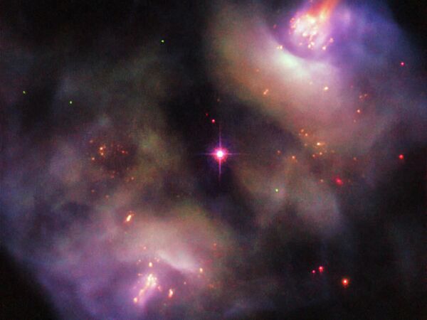  NGC 2371 توده ابر - اسپوتنیک ایران  