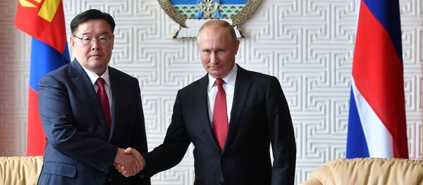 ملاقات پوتین با رئیس جمهور مغولستان - اسپوتنیک ایران  